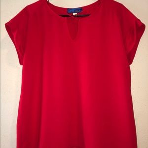 Francesca’s Red Woman’s Blouse